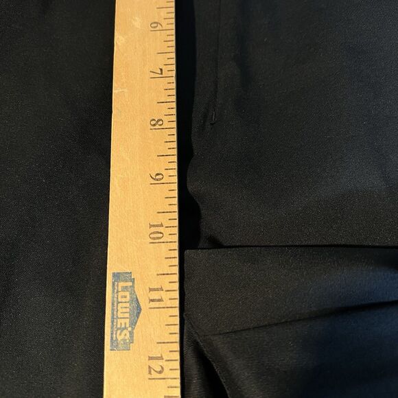 Mens Nike Dri Fit Black Golf Pants Straight Leg 38x32 Casual Athletic FLAWED - Picture 10 of 14